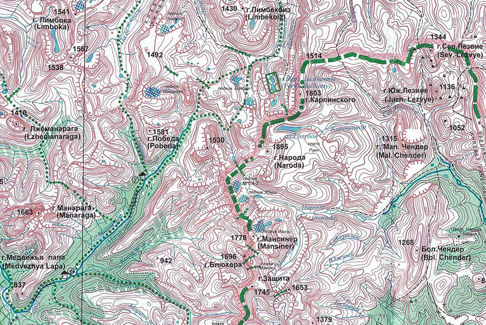 Mountain maps. Гора народная на карте. Гора народная на карте России. Гора народная Урал на карте России. Гора Манарага на карте Урала.